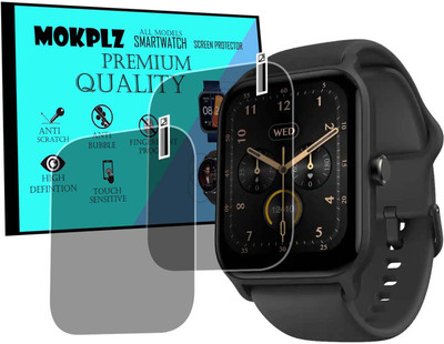 MOKPLZ Screen Guard for FASTRACK REFLEX NITRO SMARTWATCH(Pack of 2)