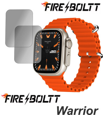 PONDRIK Screen Guard for FIRE BOLTT WARRIOR(Pack of 2)