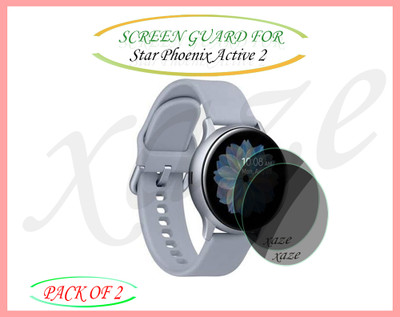 XAZE Screen Guard for Star Phoenix Active 2 Smartwatch(Pack of 2)