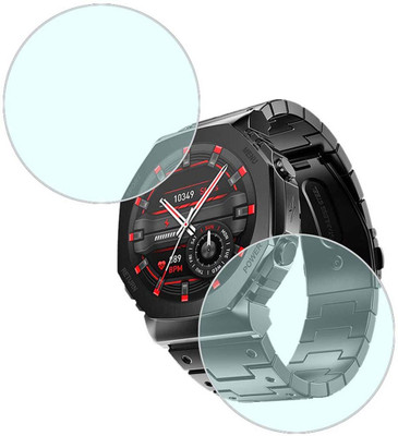 MOKPLZ Screen Guard for FIRE BOLTT OBSIDIAN SMARTWATCH(Pack of 2)