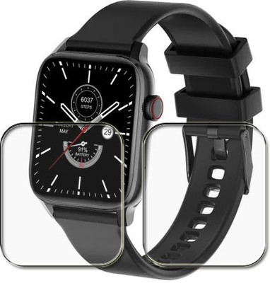 tombik Screen Guard for p32-Maxima Max Pro Brave Smartwatch(Pack of 2)