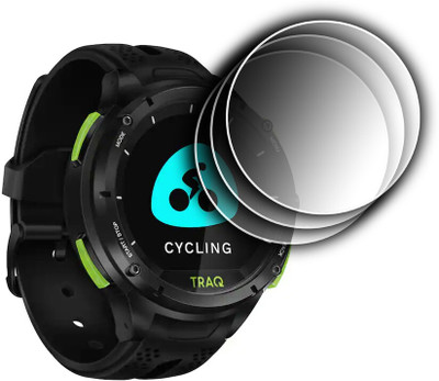 YCHROZE Screen Guard for Titan TRAQ Cardio1.34(Pack of 3)