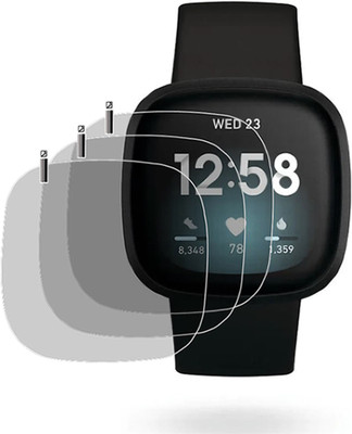 XAZE Screen Guard for Fitbit Versa 4 Smartwatch(Pack of 3)