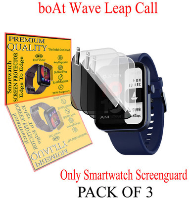 daffin Screen Guard for boAt Wave Leap Call(Pack of 3)