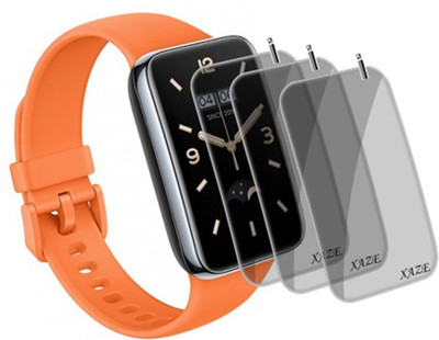 XAZE Screen Guard for Xiaomi band 7 pro Smartwatch(Pack of 3)