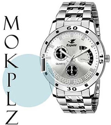 MOKPLZ Screen Guard for ESPOIR CHRONOGRAPH ES109 ANALOG WATCH(Pack of 1)