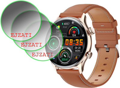 EJZATI Screen Guard for GIZMORE GIZFIT GLOW SMARTWATCH(Pack of 3)