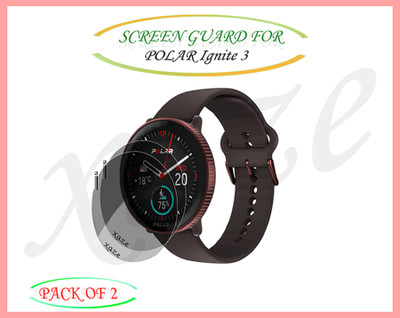XAZE Screen Guard for POLAR Ignite 3 Smartwatch(Pack of 2)