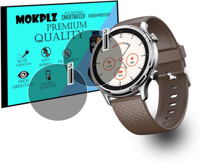 MOKPLZ Screen Guard for FITSHOT SATURN SMARTWATCH(Pack of 2)