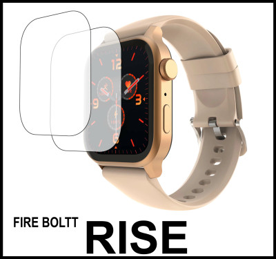 TWUAOP Screen Guard for FIRE BOLTT RISE(Pack of 2)