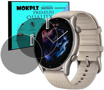 MOKPLZ Screen Guard for AMAZFIT GTR MINI SMARTWATCH(Pack of 2)