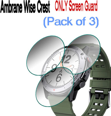 daffin Screen Guard for Ambrane Wise Crest(Pack of 3)