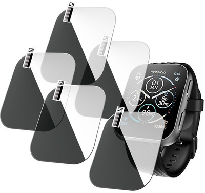 HIDEOUS Screen Guard for Motorola Moto Watch 200(Pack of 5)