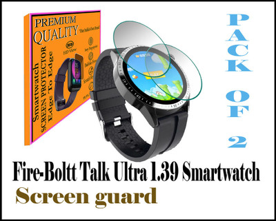 HIDEOUS Screen Guard for Fire-Boltt Talk Ultra(Pack of 2)