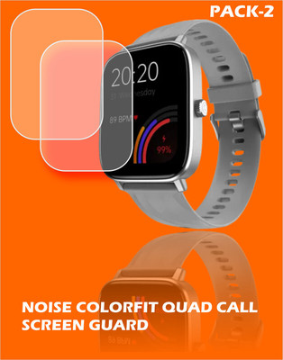 FINCH Screen Guard for NOISE COLORFIT QUAD CALL SMARTWATCH(Pack of 2)