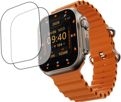 TWUAOP Screen Guard for FIRE BOLTT DAPPER SMARTWATCH(Pack of 2)