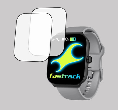 ejzatex Screen Guard for FASTRACK REVOLTT FS1 MAX SMARTWATCH, SCREEN GUARD(Pack of 2)