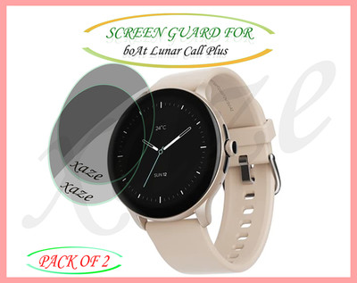 XAZE Screen Guard for boAt Lunar Call Plus Smartwatch(Pack of 2)
