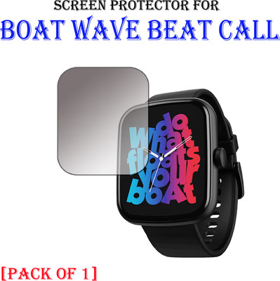 EJZATI Edge To Edge Screen Guard for BOAT WAVE BEAT CALL SMARTWATCH(Pack of 1)