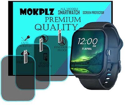 MOKPLZ Screen Guard for FASTRACK LIMITLESS FS1 SMARTWATCH(Pack of 3)