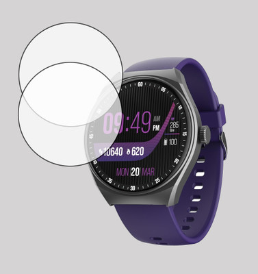 ejzatex Screen Guard for BOAT LUNAR COMET SMARTWATCH, SCREEN GUARD(Pack of 2)