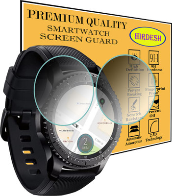 hirdesh Screen Guard for SAMSUNG Gear S3 Frontier(Pack of 2)
