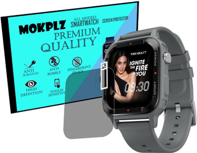 MOKPLZ Screen Guard for FIRE BOLTT TANK SMARTWATCH(Pack of 1)
