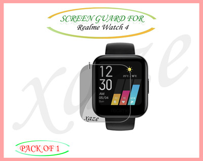 XAZE Screen Guard for Realme Watch 4 Smartwatch(Pack of 1)