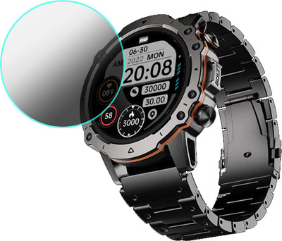 MOKPLZ Screen Guard for FIRE BOLTT MARSHAL SMARTWATCH(Pack of 1)