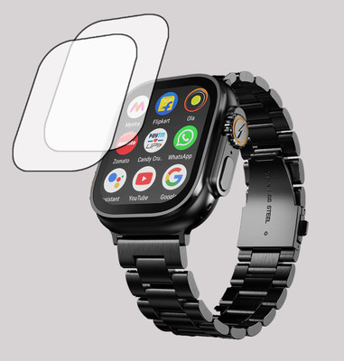 EJZATI Screen Guard for FIRE BOLTT ORACLE SMARTWATCH, SCREEN GUARD(Pack of 2)