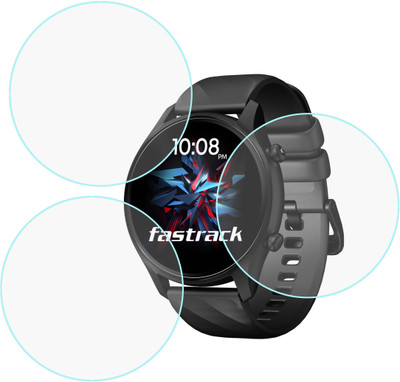 MOKPLZ Screen Guard for FASTRACK OPTIMUS SMARTWATCH(Pack of 3)