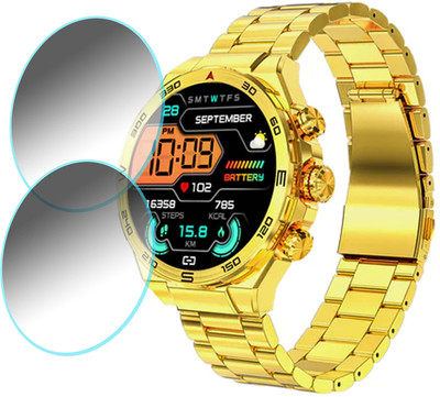TWUAOP Screen Guard for GIZMORE IKON LUXE SMARTWATCH(Pack of 2)