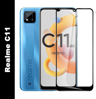 LILLIPUT Edge To Edge Tempered Glass for Realme C11 2021(Pack of 1)