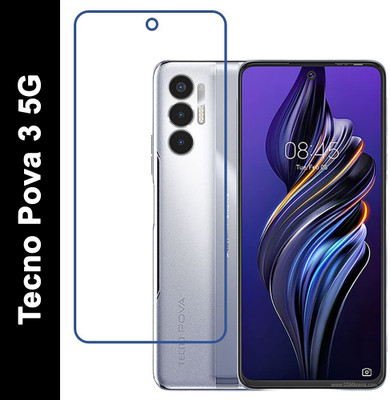 kentop Tempered Glass Guard for Tecno Pova 3 5G(Pack of 1)