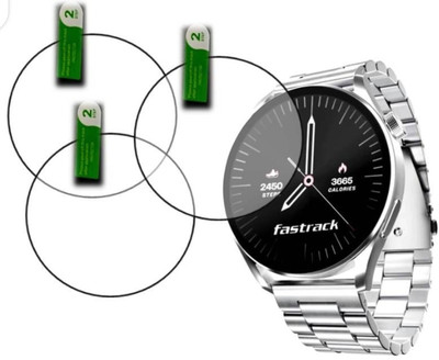 DB Tempered Glass Guard for FASTRACK DEZIRE FX1 LUXURY SMART WATCH TEMPERED GLASS ( PACK OF 3)(Pack of 3)