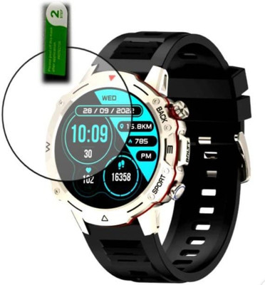 DOWRVIN Tempered Glass Guard for FIRE - BOLTT GRANADE SMART WATCH TEMPERED GLASS(Pack of 1)