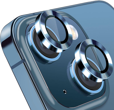 UNIKWORLD Back Camera Lens Glass Protector, Camera Lens Ring Guard Protector for iPhone 13 Mini(Pack of: 2)