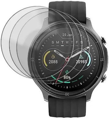 MUTAALI Tempered Glass Guard for NoiseFit Agile Smartwatch(Pack of 3)