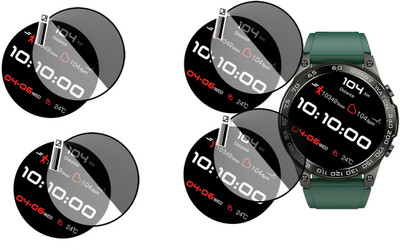 HIDEOUS Tempered Glass Guard for Fire-Boltt Dagger(Pack of 4)