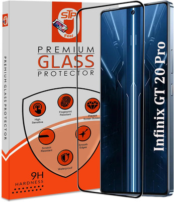 STP FEEL Tempered Glass Guard for Infinix GT 20 Pro 5G Premium Screen Protector Guard with Easy Installation Kit(Pack of 1)