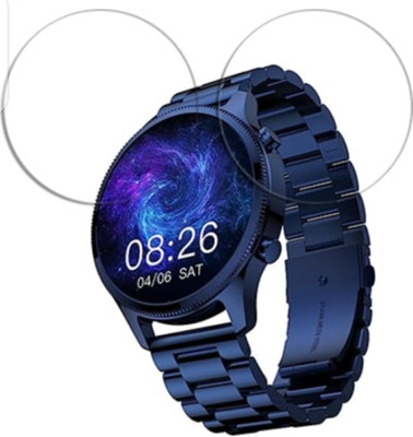 AHWAVEEDA Tempered Glass Guard for NOISE HALO PLUS ELITE 1.46 SMART WATCH TEMPERED GLASS (PACK OF 2)(Pack of 2)