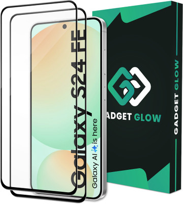 Gadget Glow Tempered Glass Guard for Samsung Galaxy S24 FE 5G, Samsung S24 FE 5G, Galaxy S24 FE(Pack of 2)