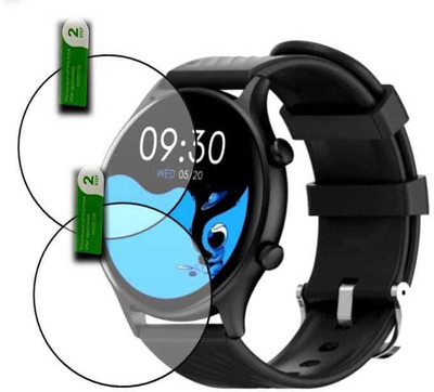 ZIDZEE Tempered Glass Guard for FIRE BOLTT LEGEND BLUETOOTH SMART WATCH SCREENJ GUARD (P-2)(Pack of 2)