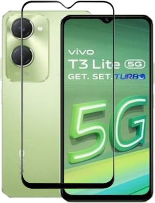 BRENZZ Tempered Glass Guard for Vivo T3 Lite 5G(Pack of 1)