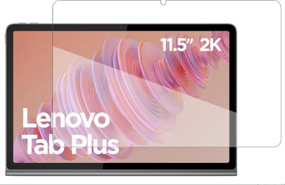 COVER CAPITAL Tempered Glass Guard for Lenovo Tab Plus(Pack of 1)