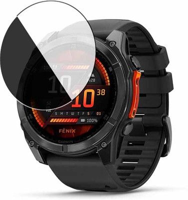 daffin Tempered Glass Guard for Garmin Fenix 8(Pack of 1)