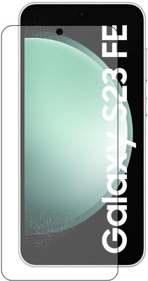 Bulkwala Edge To Edge Tempered Glass for Samsung Galaxy S23 FE / A54 5G, Lee Tempered Glass Screen Guard Protector for Samsung Galaxy S23 FE / A54 5G (Full Screen Coverage except edge) (with Easy Installation Kit) (transparent)(Pack of 1)