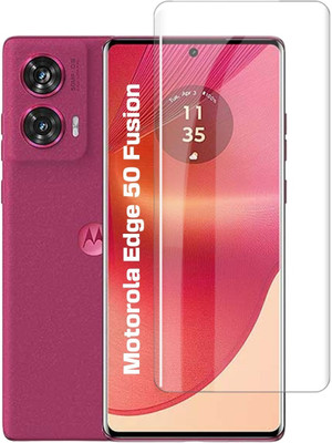 Gorilla Cases Edge To Edge Tempered Glass for Motorola Edge 50 Fusion, Motorola Edge 50 Fusion (Premium Technology UV Glass With Installation Kit)(Pack of 1)