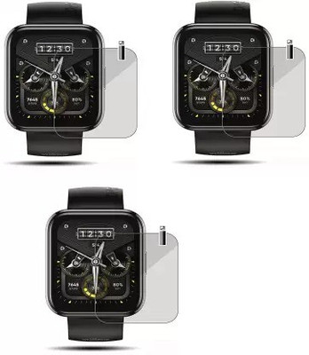siglaciz Tempered Glass Guard for REALME WATCH 2 PRO PACK OF 3(Pack of 3)