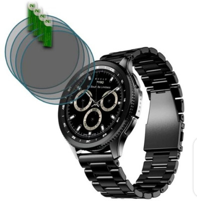 DB Tempered Glass Guard for BOULT PYRO ROTATING BEZEL 1.43 SMART WATCH TEMPERED GLASS (PACK OF 4)(Pack of 4)